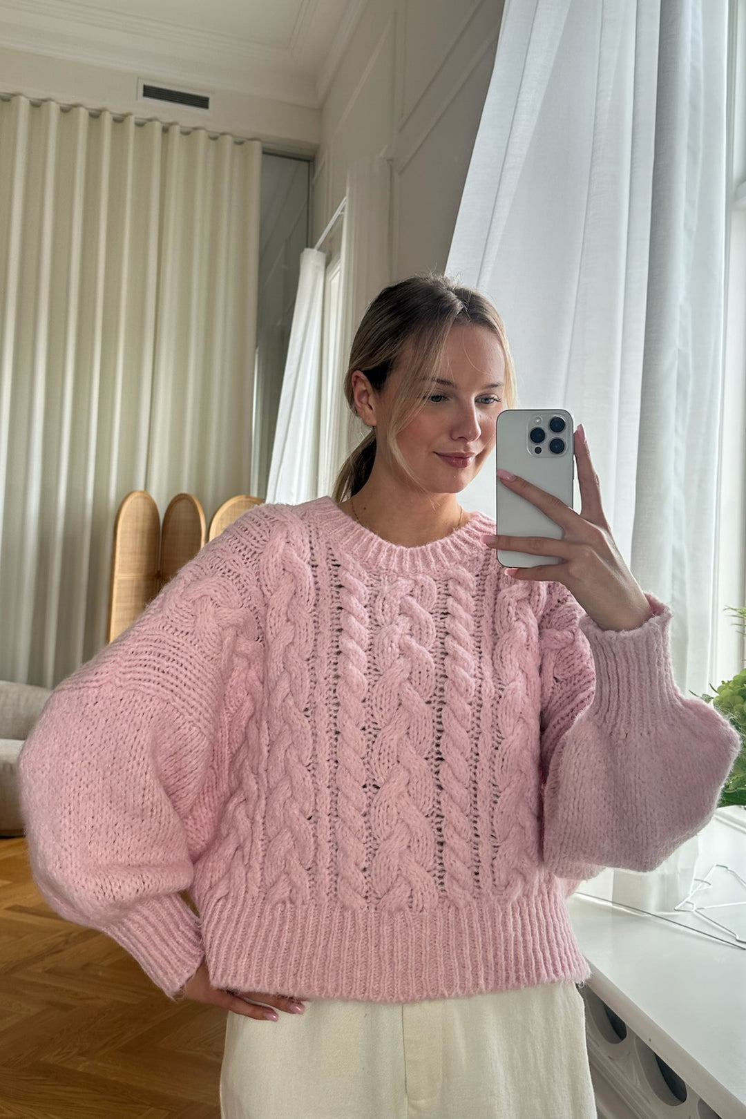 Nora Sweater Light Pink