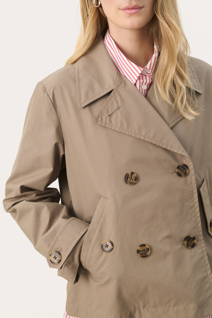 Nellipw Outerwear Desert Taupe