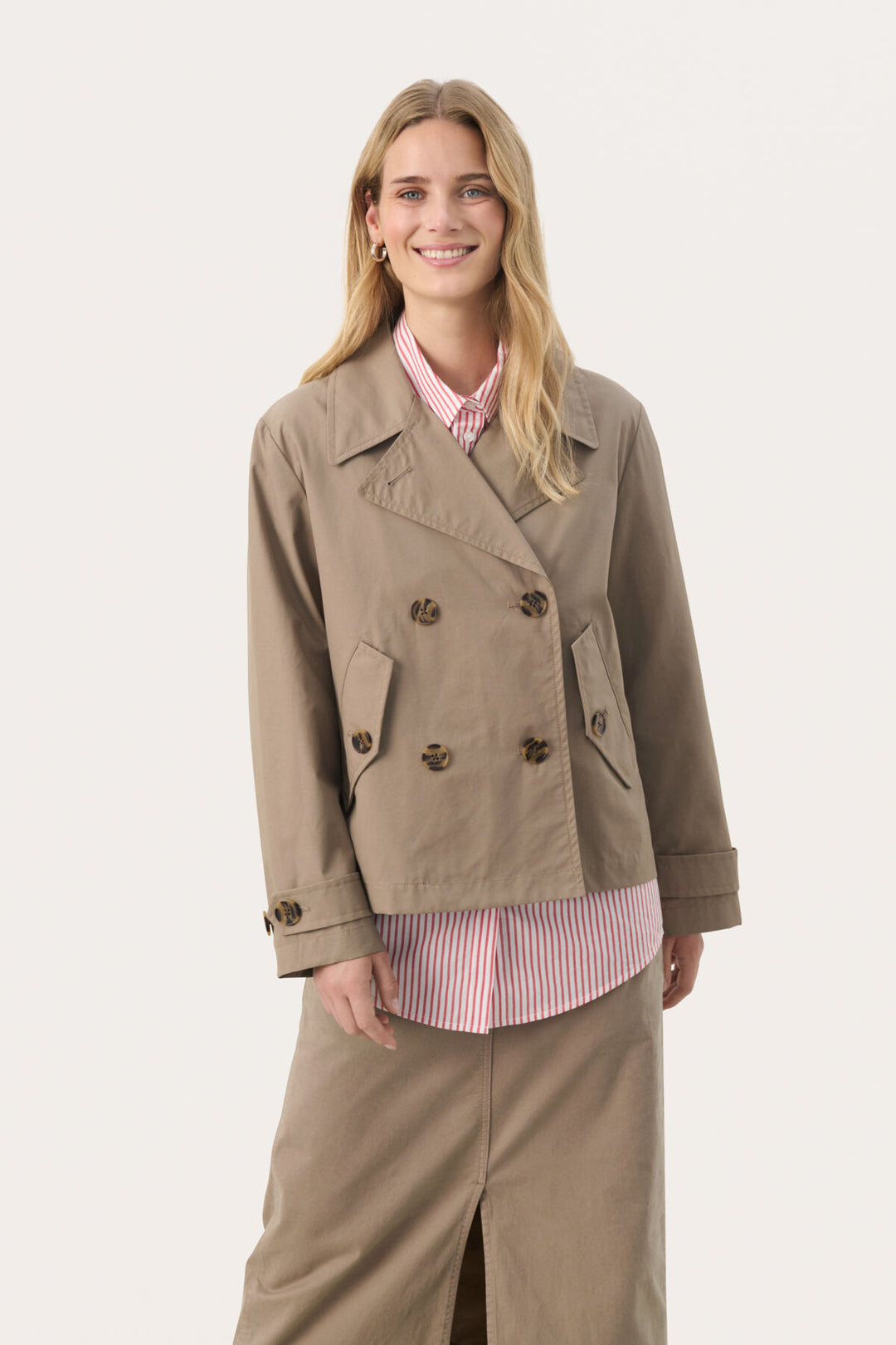 Nellipw Outerwear Desert Taupe