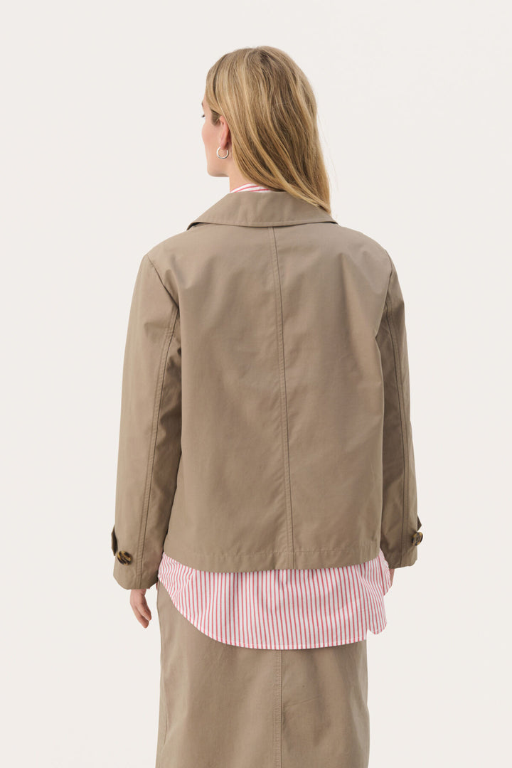 Nellipw Outerwear Desert Taupe