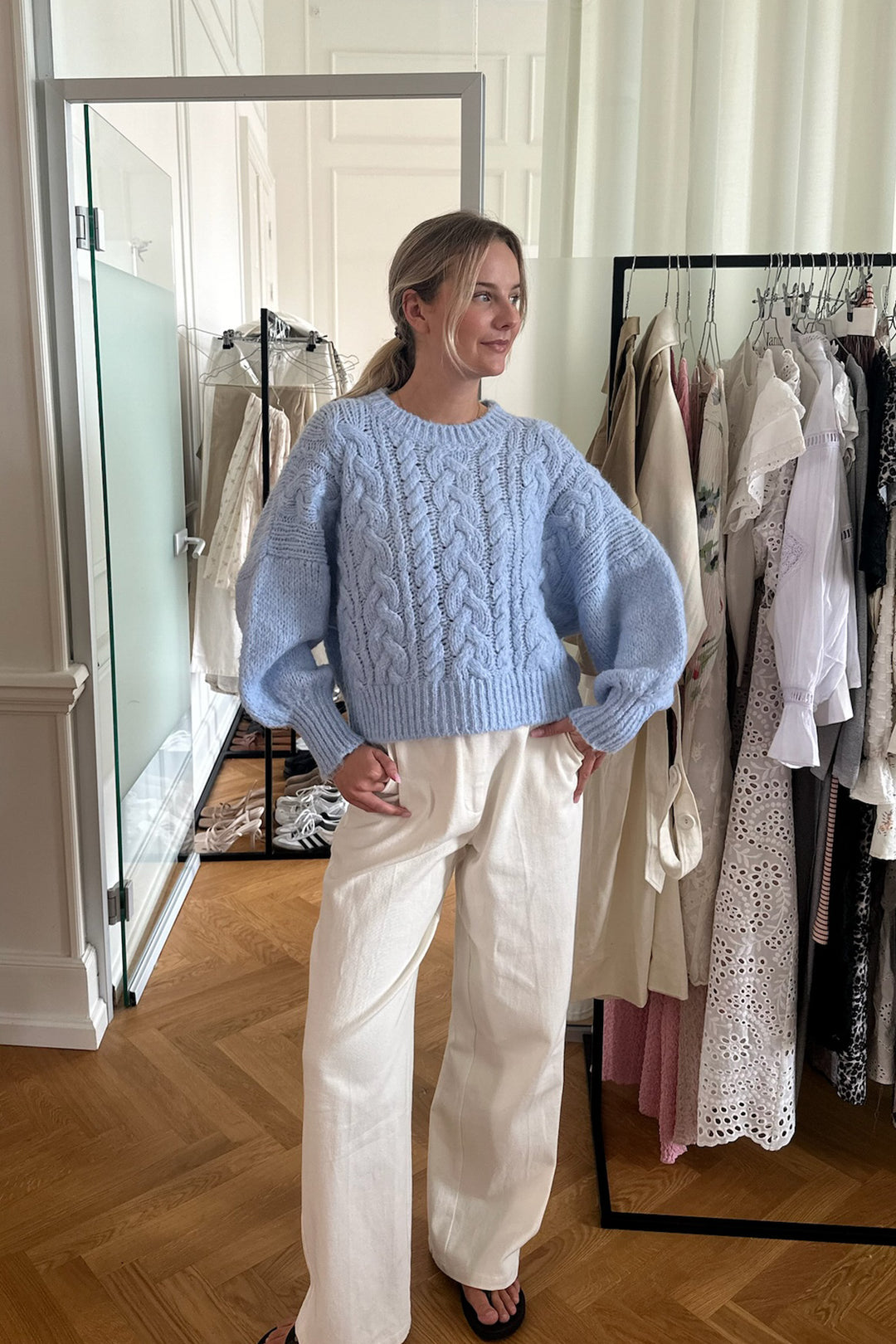 Nora Sweater Light Blue