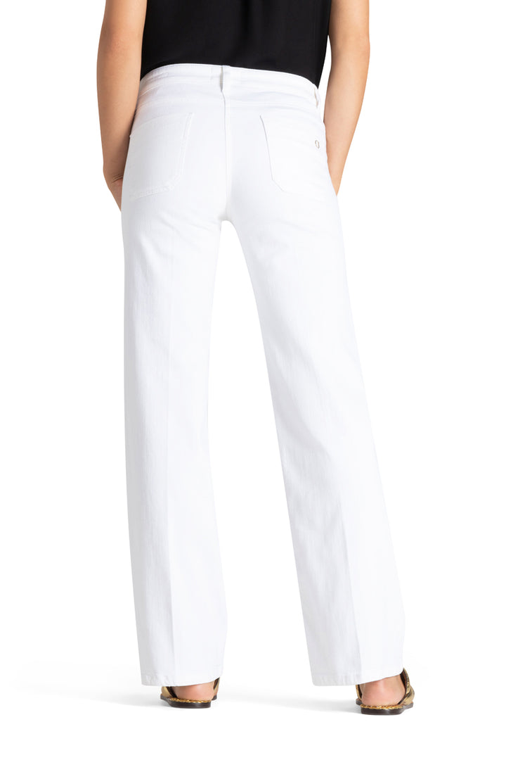 Tess Wide Leg Pure White Stone