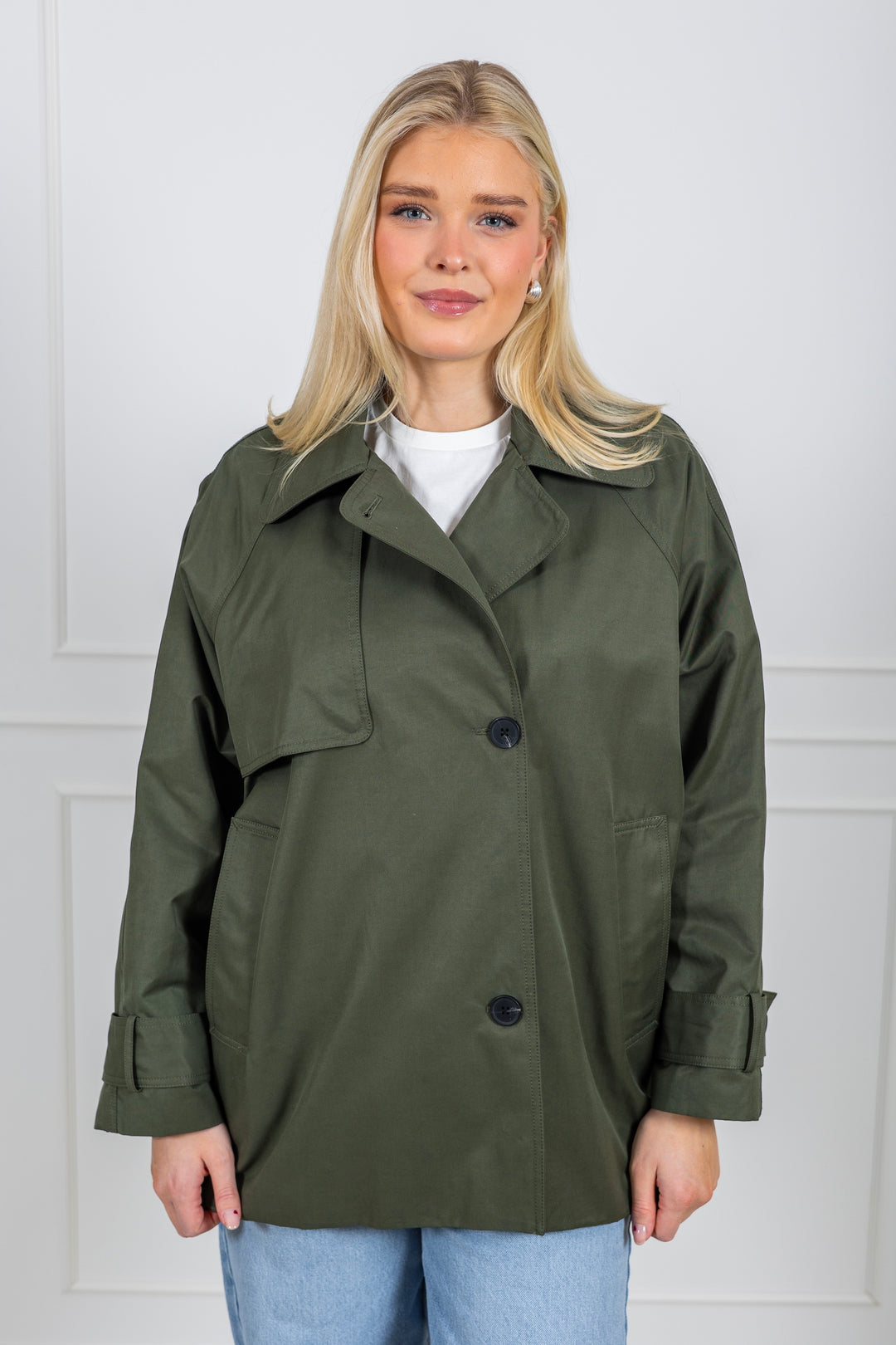 Minona Jacket Beetle Green