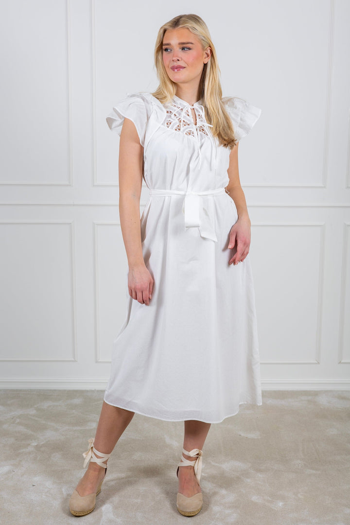 Dress Cedra Blanc Casse