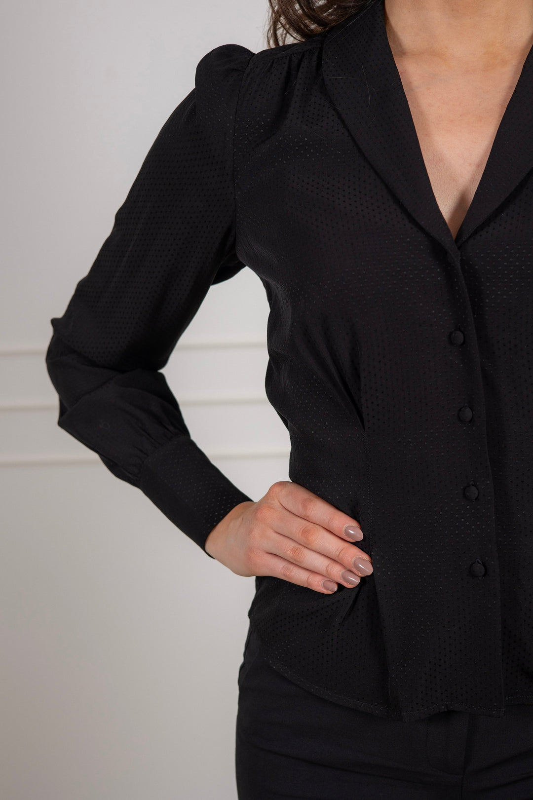 Ylva Blouse Black