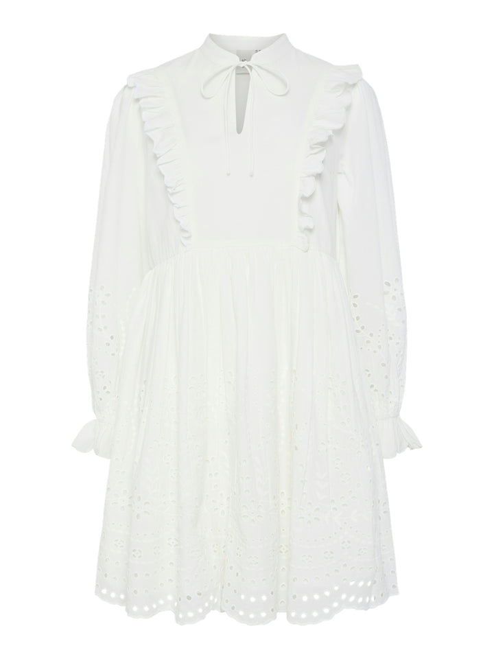 Yasluma Ls Dress Star White