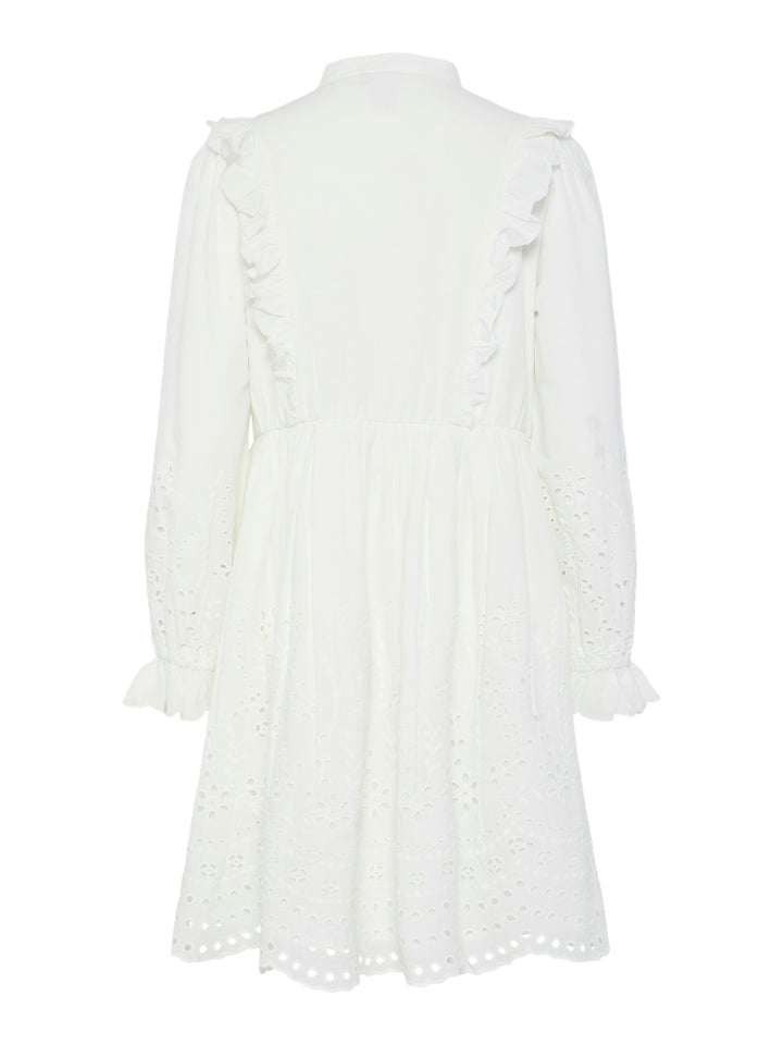 Yasluma Ls Dress Star White