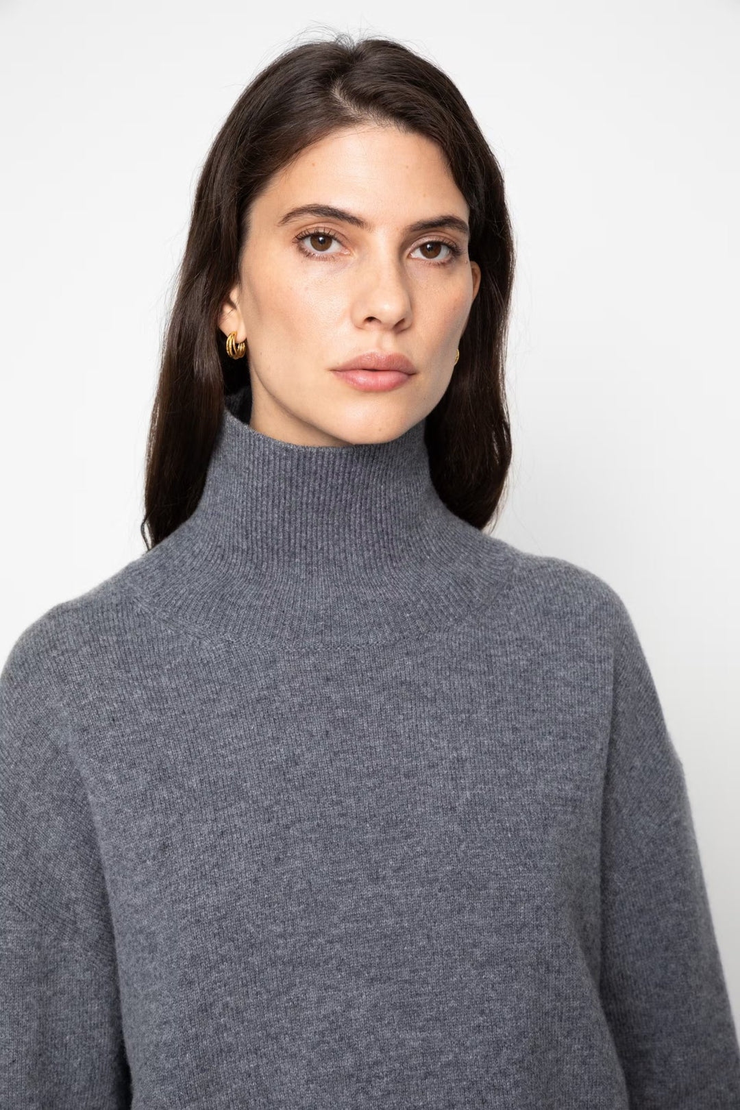 Abigail Knit Dark Grey | Genser | Smuk - Dameklær på nett