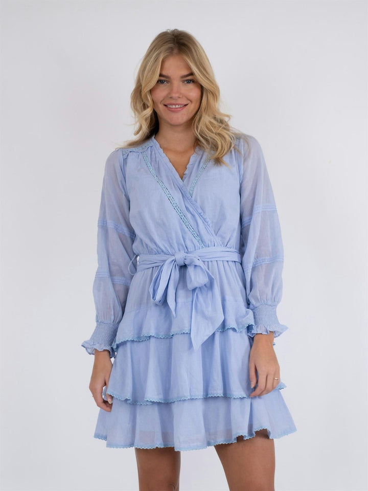 Ada S Voile Dress Light Blue | Kjoler | Smuk - Dameklær på nett