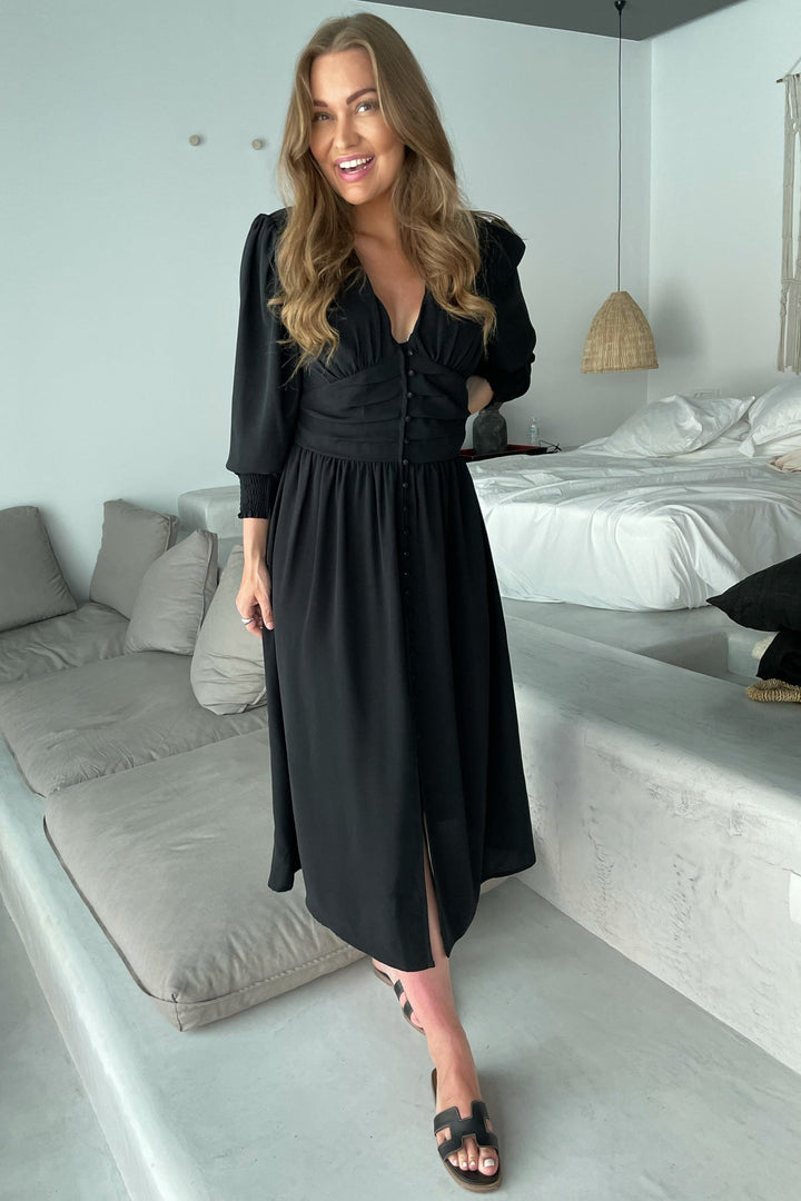 Adelic Long Dress Black | Kjoler | Smuk - Dameklær på nett