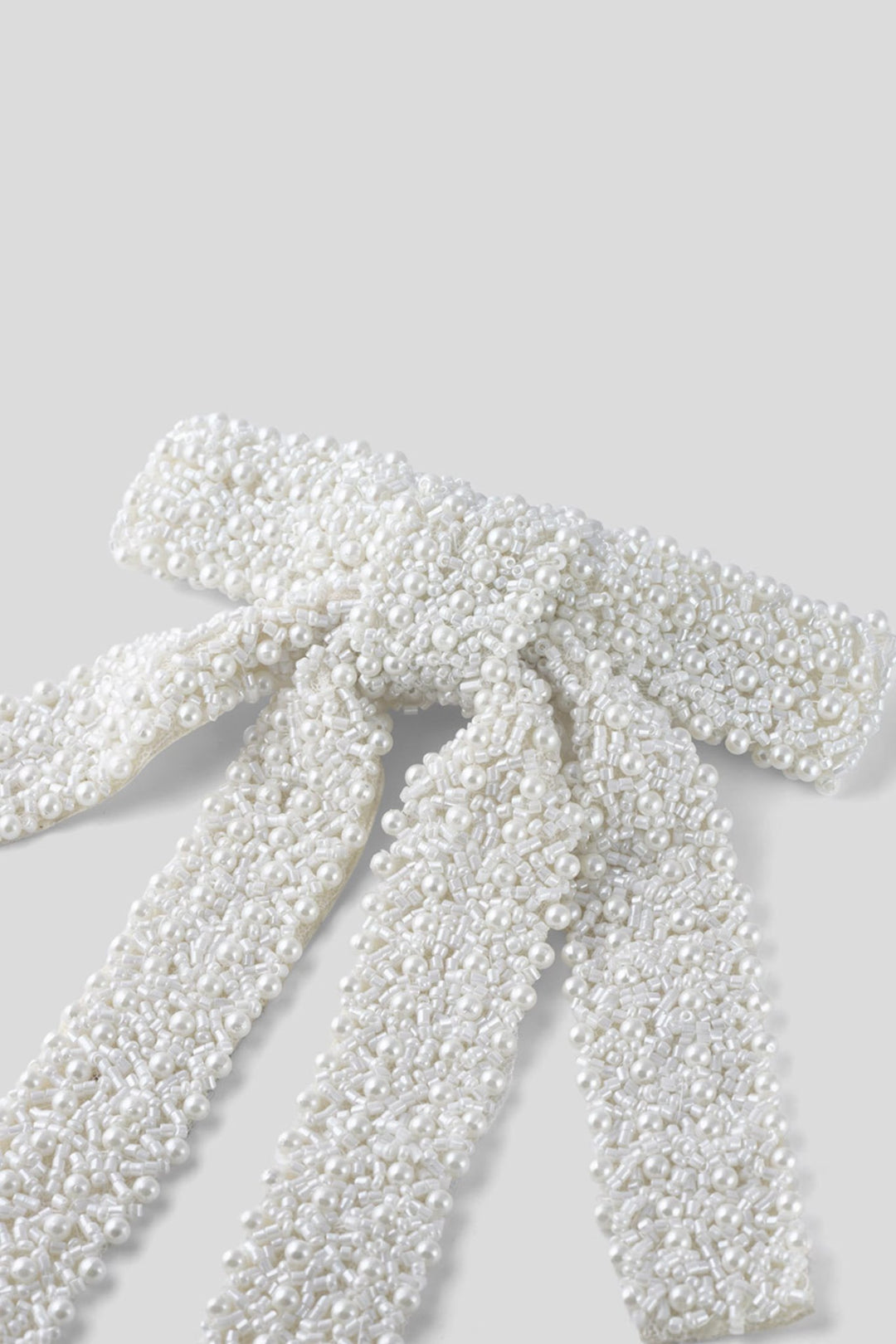 Alba Beaded Bow Off White | Accessories | Smuk - Dameklær på nett