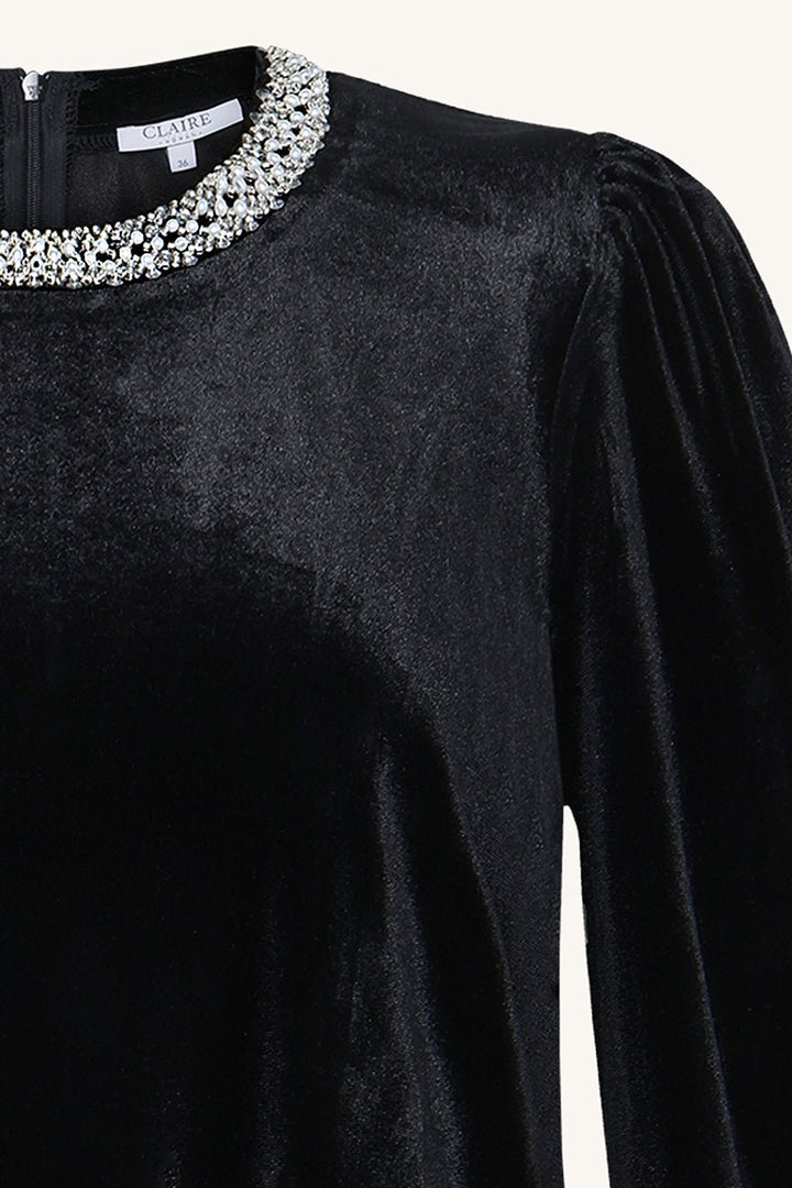 Alondra Blouse Black | Skjorter og bluser | Smuk - Dameklær på nett