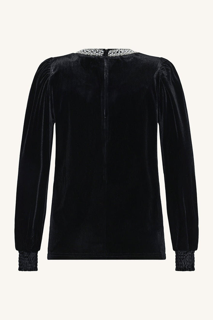 Alondra Blouse Black | Skjorter og bluser | Smuk - Dameklær på nett