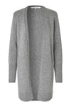 Alpha Knit Cape Mid Grey Melange