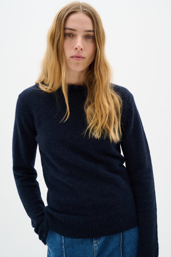 Anajaiw Pullover Marine Blue | Genser | Smuk - Dameklær på nett