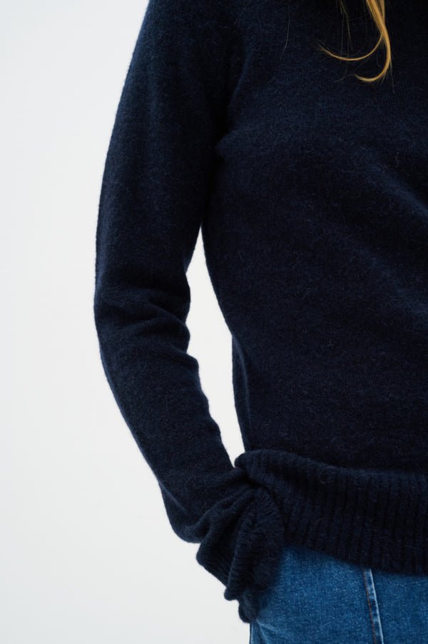 Anajaiw Pullover Marine Blue | Genser | Smuk - Dameklær på nett