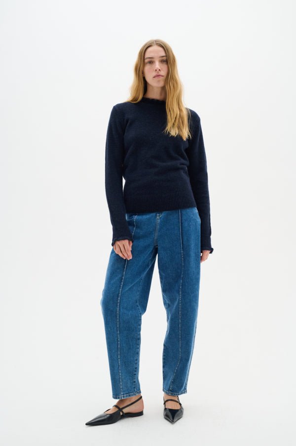 Anajaiw Pullover Marine Blue | Genser | Smuk - Dameklær på nett