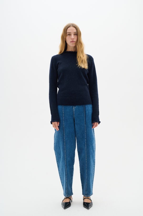 Anajaiw Pullover Marine Blue | Genser | Smuk - Dameklær på nett