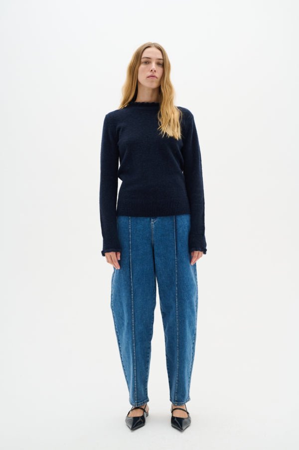 Anajaiw Pullover Marine Blue | Genser | Smuk - Dameklær på nett