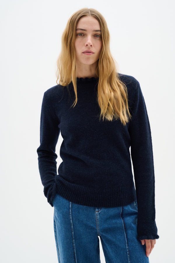 Anajaiw Pullover Marine Blue | Genser | Smuk - Dameklær på nett