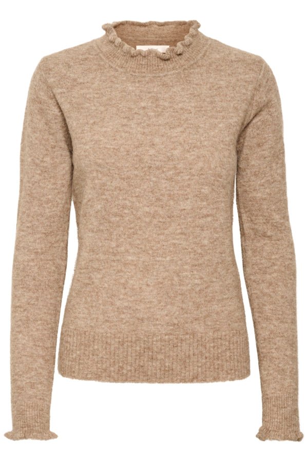 Anajaiw Pullover Sandy Grey Melange | Genser | Smuk - Dameklær på nett