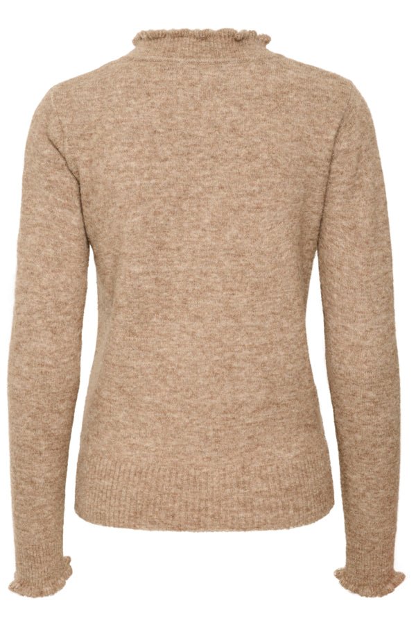 Anajaiw Pullover Sandy Grey Melange | Genser | Smuk - Dameklær på nett