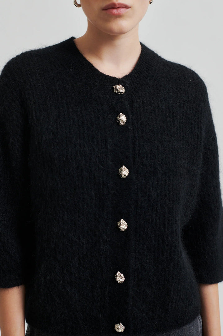 Andria Knit Cardigan Black | Genser | Smuk - Dameklær på nett