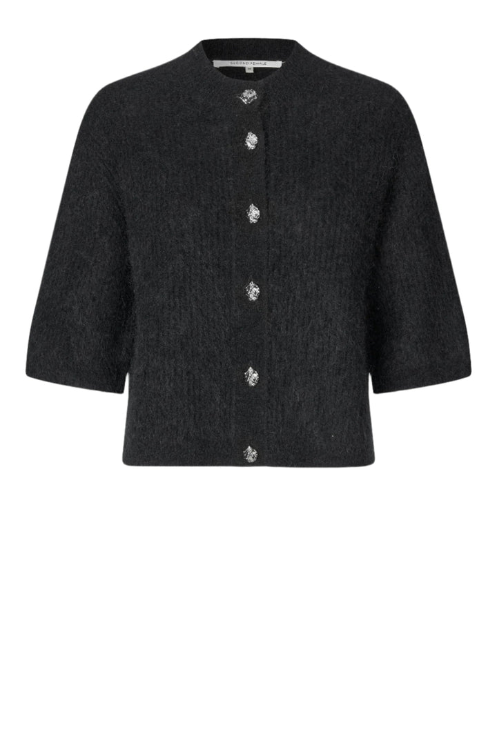 Andria Knit Cardigan Black | Genser | Smuk - Dameklær på nett