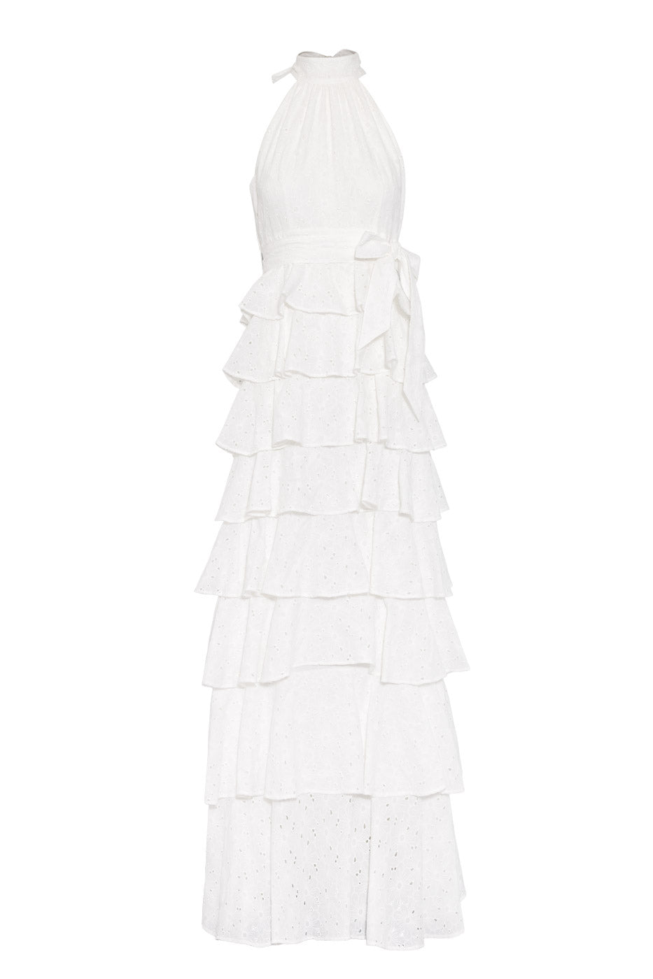 Angel Maxi Dress Halterneck White | Kjoler | Smuk - Dameklær på nett