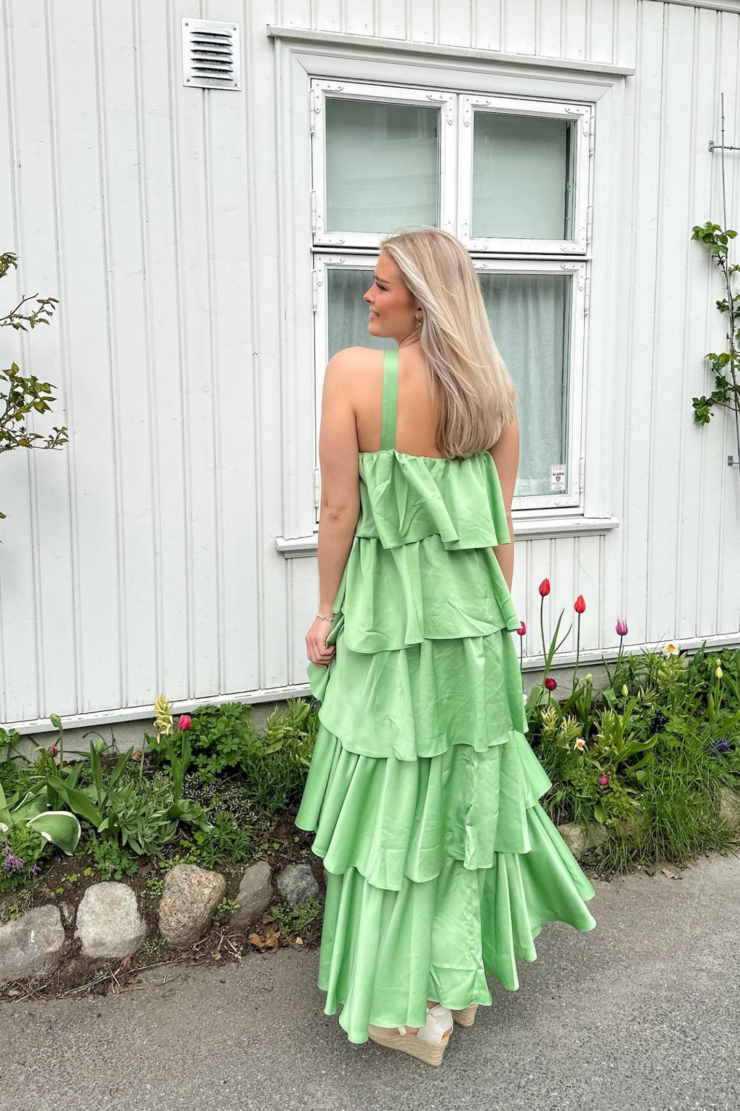 Angela Maxi Dress Pistachio | Kjoler | Smuk - Dameklær på nett