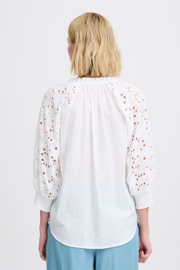 Angela Shirt Blanc De Blanc | Skjorter og bluser | Smuk - Dameklær på nett