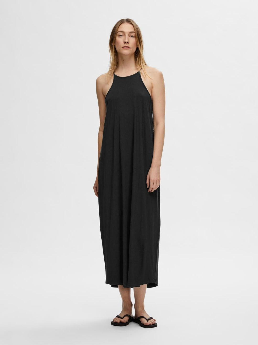 Anola Sl Ankle Dress Black | Kjoler | Smuk - Dameklær på nett