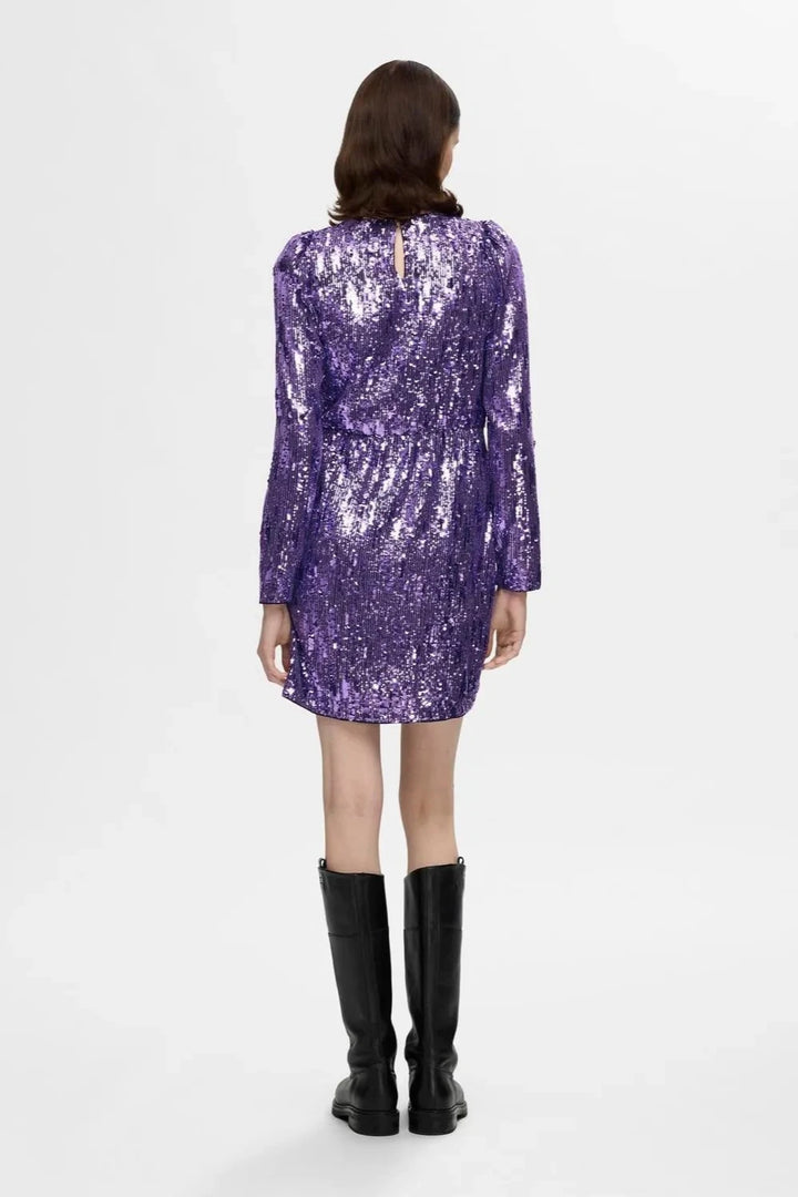 Ari - Colyn Ls Short Sequins Dress Liberty | Kjoler | Smuk - Dameklær på nett