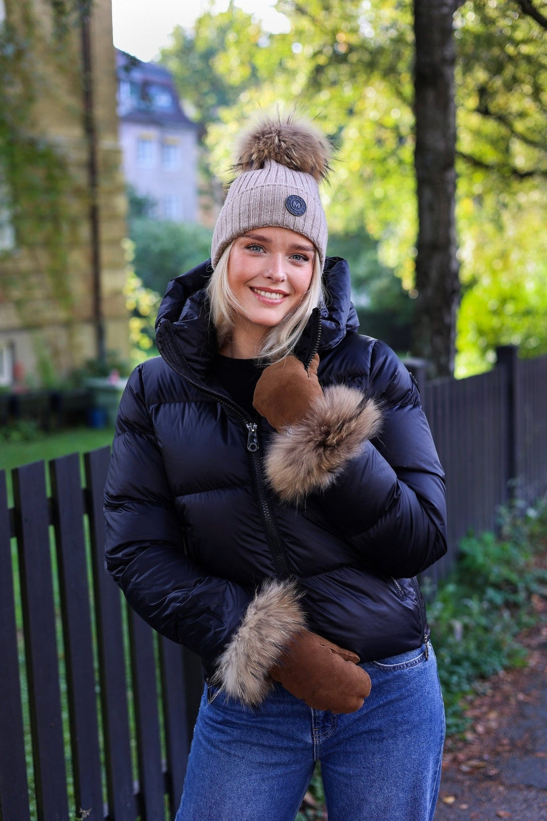 Aspen Mitten Chestnut | Accessories | Smuk - Dameklær på nett