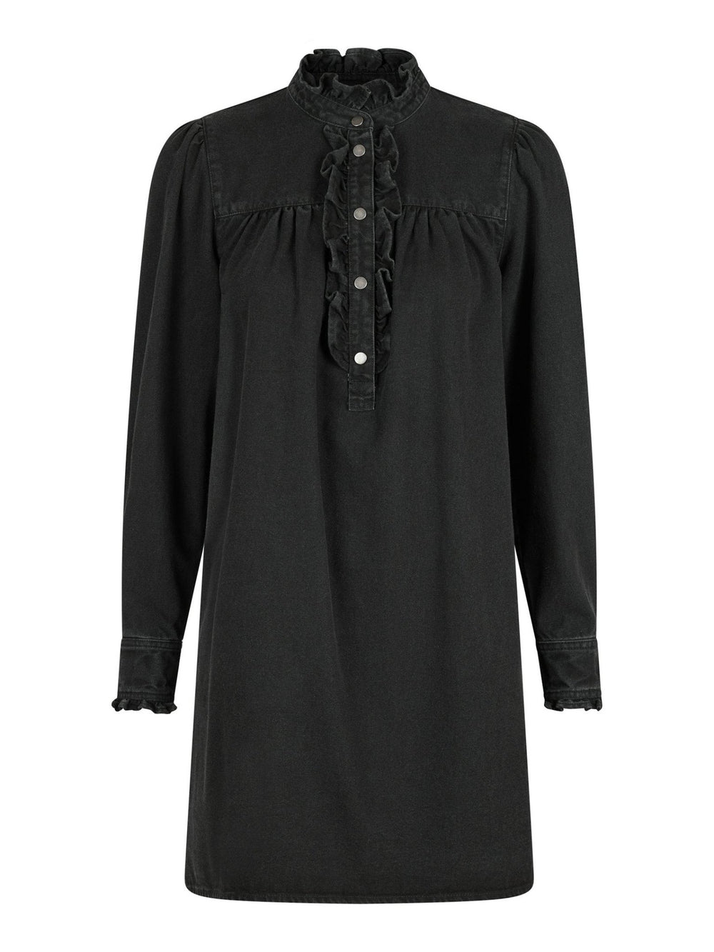 Ava Denim Dress Black | Kjoler | Smuk - Dameklær på nett