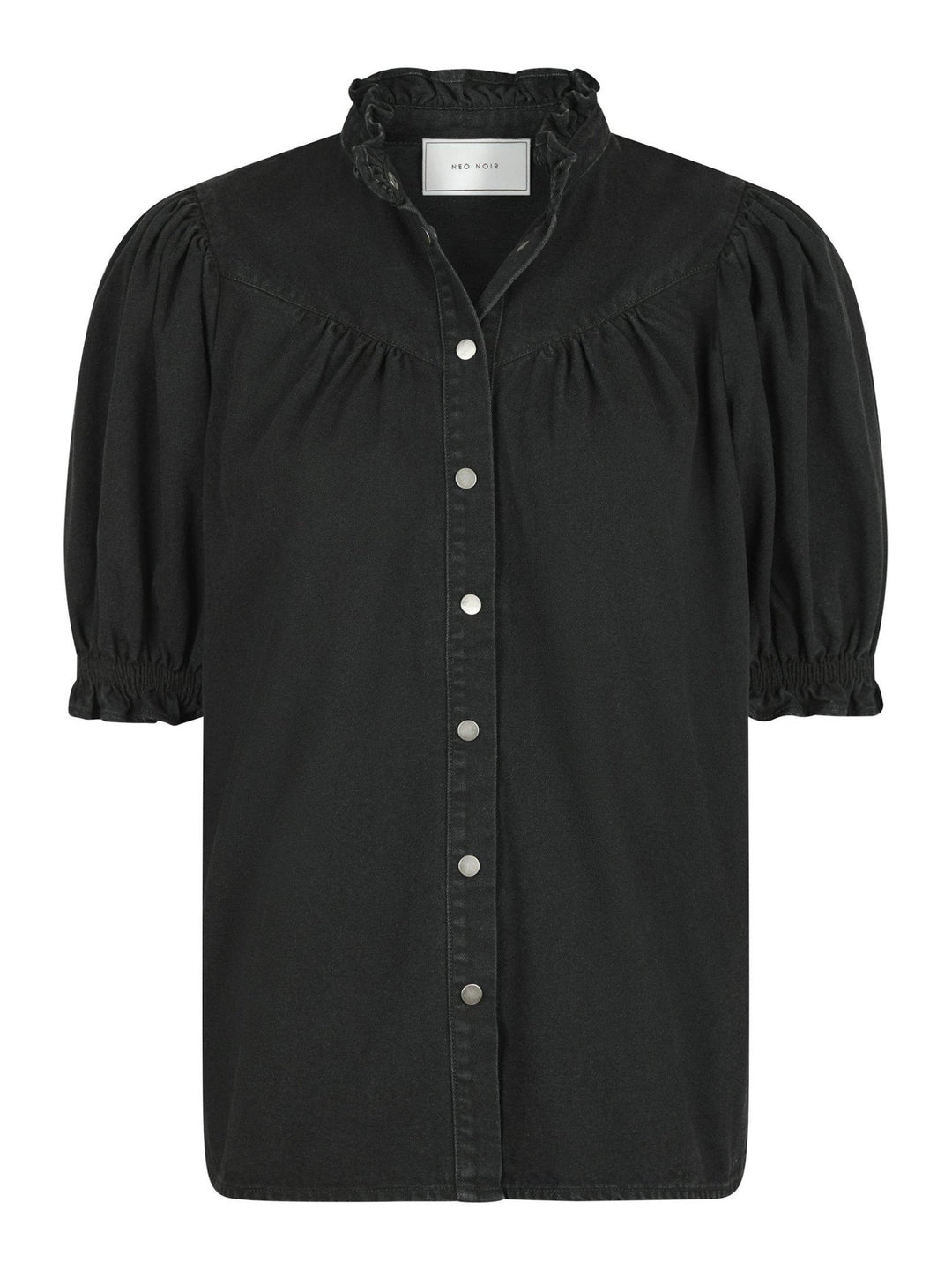 Avalon Denim Shirt Black | Skjorter og bluser | Smuk - Dameklær på nett