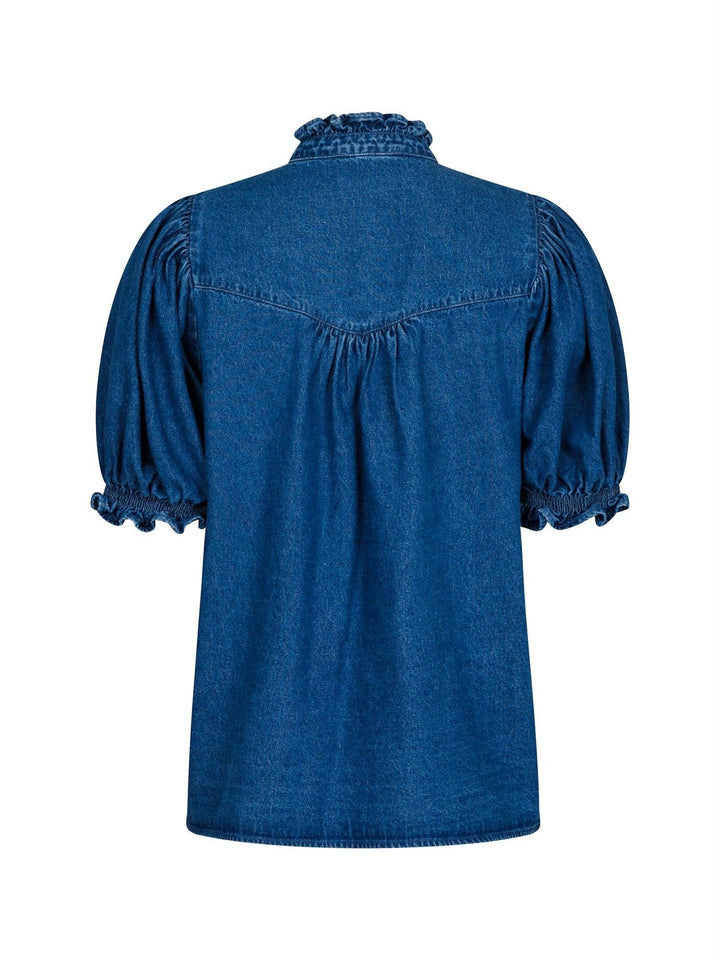 Avalon Denim Shirt Blue | Skjorter og bluser | Smuk - Dameklær på nett