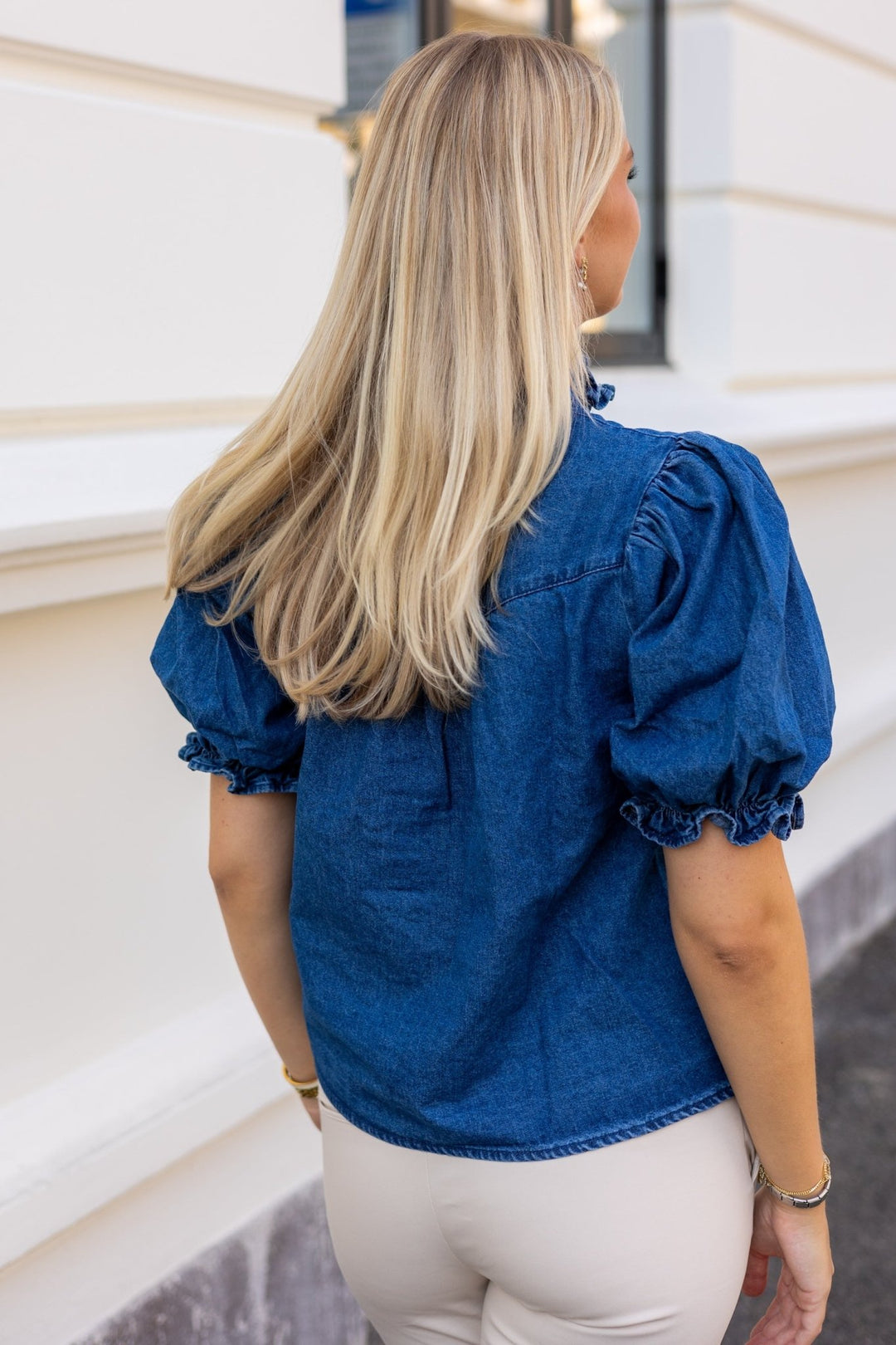 Avalon Denim Shirt Blue | Skjorter og bluser | Smuk - Dameklær på nett