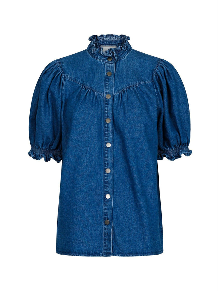 Avalon Denim Shirt Blue | Skjorter og bluser | Smuk - Dameklær på nett