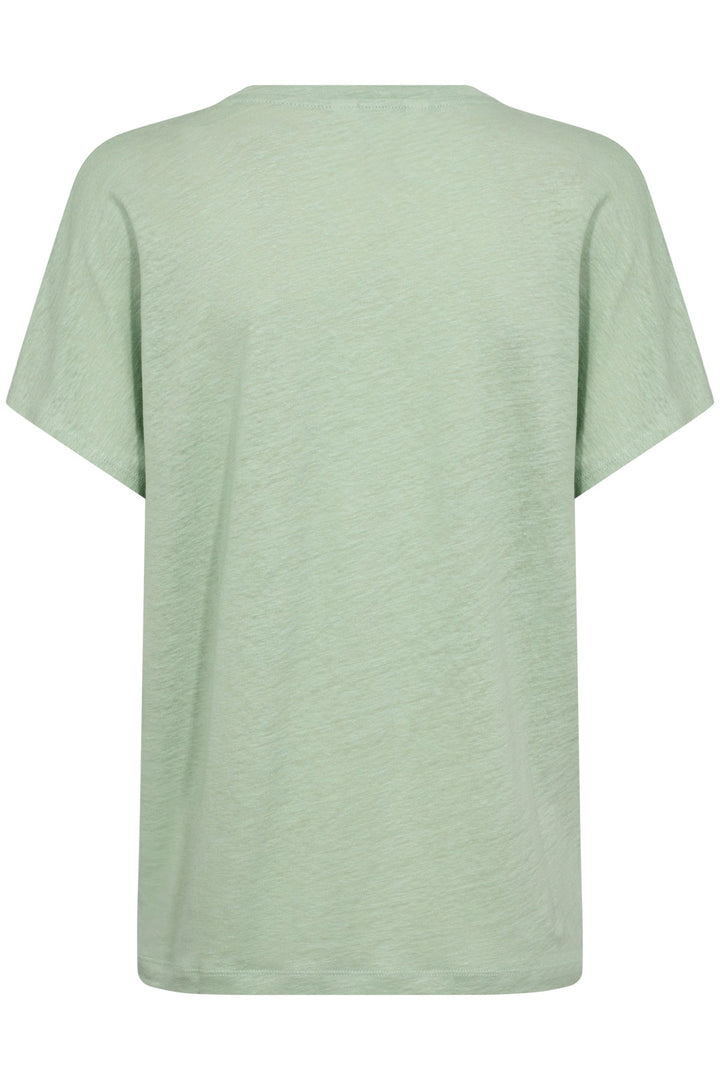 Axelinespw T-Shirt Cameo Green | Topper | Smuk - Dameklær på nett