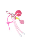 Bag Charm Set Pink