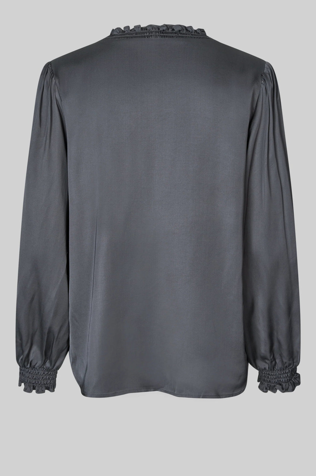 Bardi V - Neck Blouse Volcanic Ash | Skjorter og bluser | Smuk - Dameklær på nett