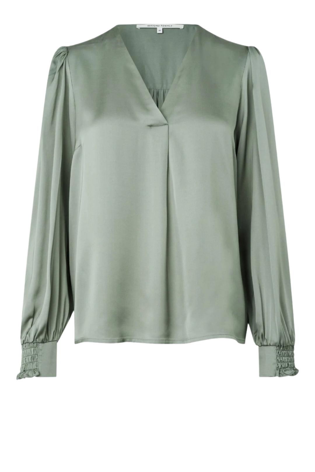 Barri Blouse Agave Green | Skjorter og bluser | Smuk - Dameklær på nett