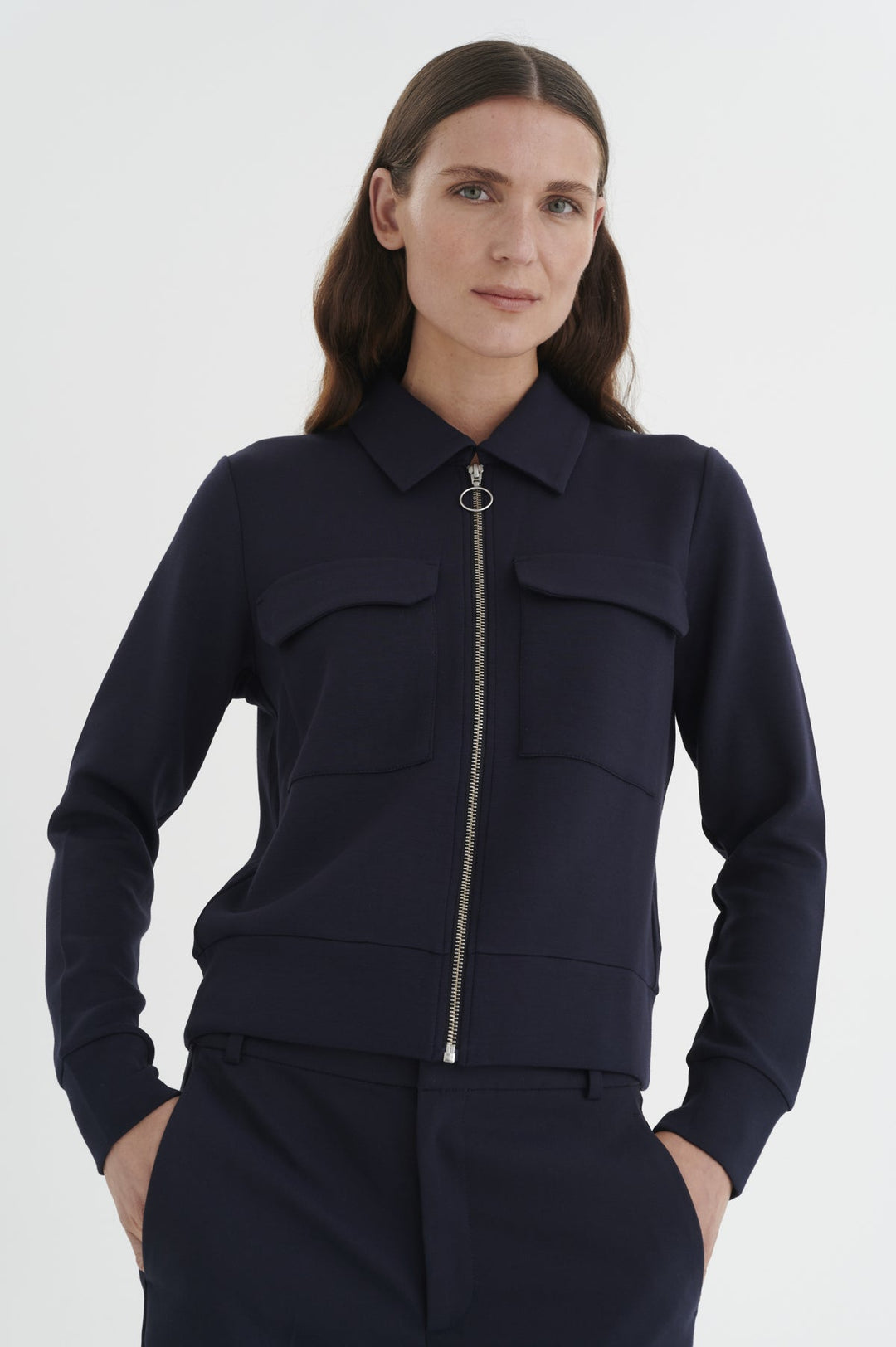 Becaiw Cardigan Marine Blue | Genser | Smuk - Dameklær på nett