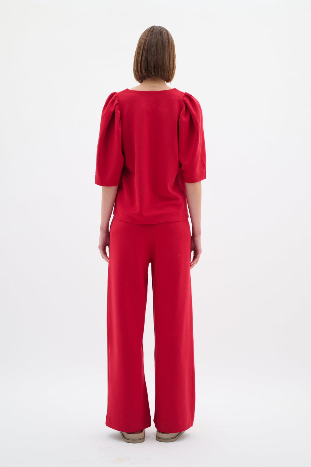 Becentiw Blouse True Red | Topper | Smuk - Dameklær på nett