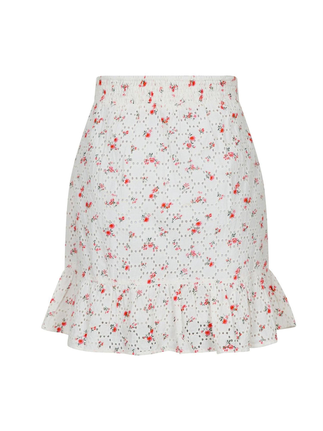 Bekka Embroidery Rose Skirt Pink | Skjørt | Smuk - Dameklær på nett