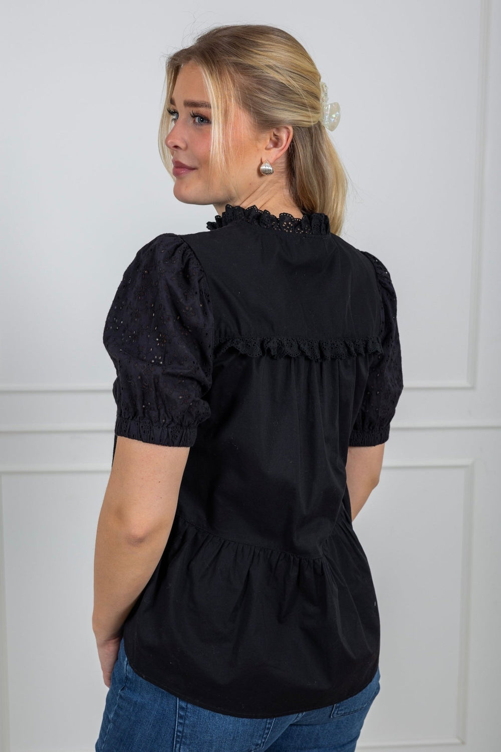 Bella Blouse Black | Skjorter og bluser | Smuk - Dameklær på nett