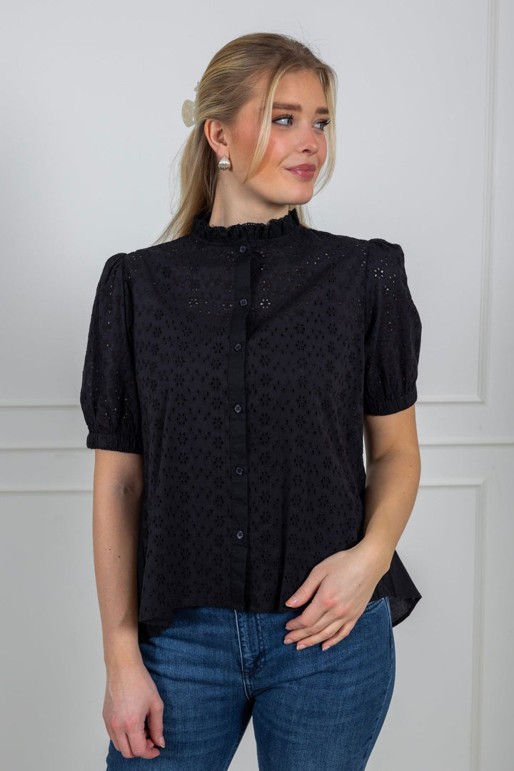 Bella Blouse Black | Skjorter og bluser | Smuk - Dameklær på nett