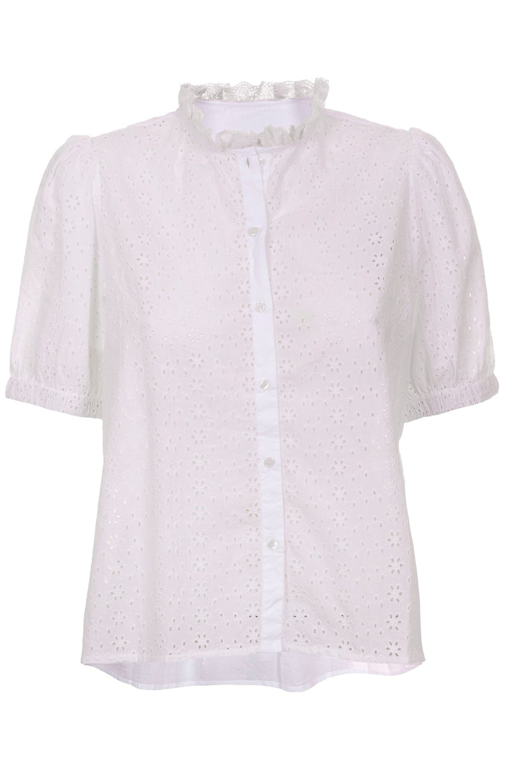 Bella Blouse White | Skjorter og bluser | Smuk - Dameklær på nett