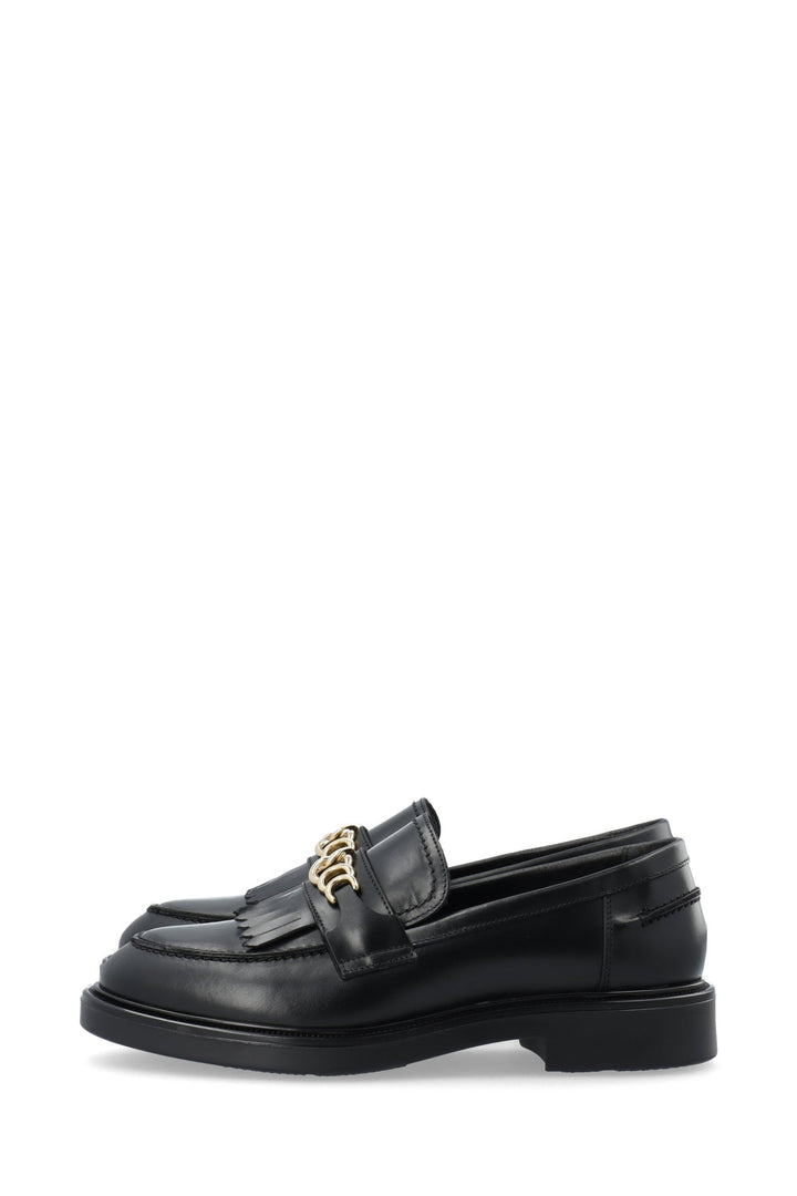 Biaadda Fringe Chain Loafer Polido Black | Sko | Smuk - Dameklær på nett